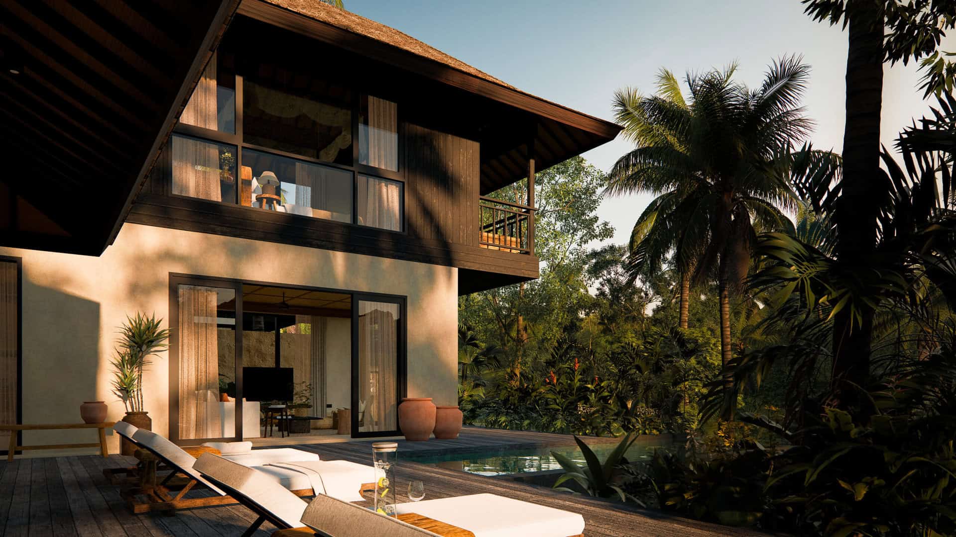 ELEGANT 3 BEDROOM VILLA FOR SALE LEASEHOLD IN UBUD BE-1133 